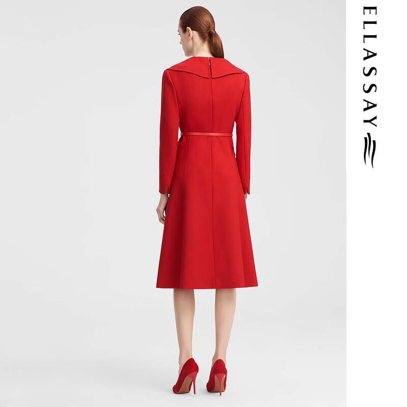 ELLASSAY Women's Premium Merino Wool Dress