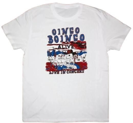 Oingo Boingo Alive Live In Concert Graphic Mens T-Shirt S-4XL XXXXL