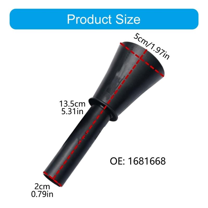 Petrol Filler Guide Funnel for Fiesta 2010-2017 and MK2 2007-2017 Replacement, OE 1681668 for Daily Refueling