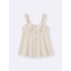 GU by Uniqlo Gestreiftes Peplum-Camisole