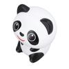 Solar Powered Nodding Panda Figurine ABS Light Sensing Cute Smiling Panda Car Dashboard Ornament for