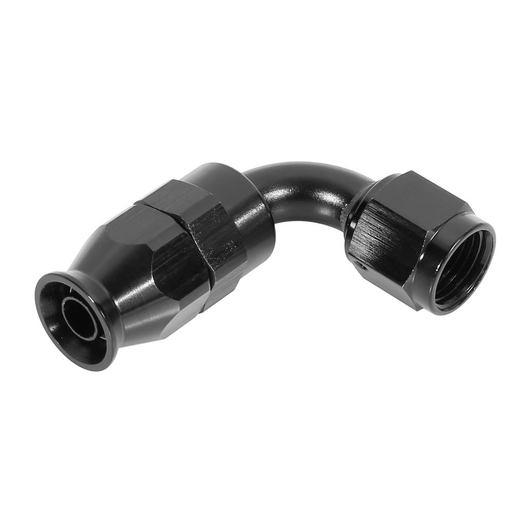 X AUTOHAUX Hose End Fitting Hose End Fitting Hose Fitting 6061 Aluminum 90 Degree
