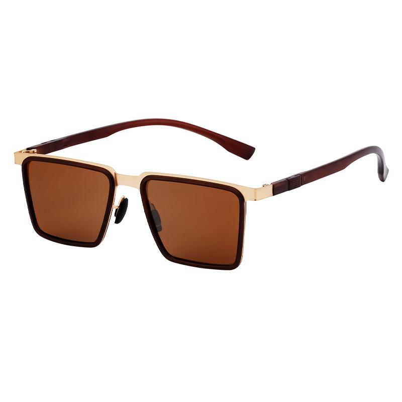 JYL TS Men's Retro Square - Trendy Polarized Fashion Shades MY-8037
