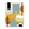 Art Pictures for Living Room Decorative Poster Modern Nordic Decoration Home Canvas Painting Geometric Yellow Abstract Wall
