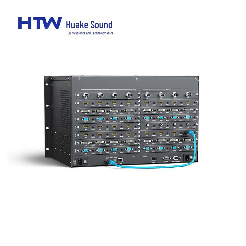 HTW HT3232ESH HD Hybrid Matrix Switcher CN Plug (adapter Included) (CN Version)