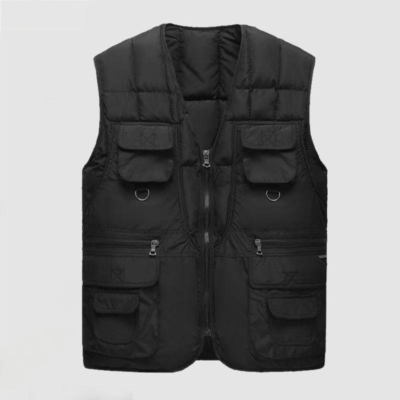 Men's Autumn And Winter Vest, Thick Vest, Camisole, Middle-aged And Elderly Vest, Men's Vest