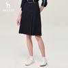 HAZZYS Women's Autumn A-line Solid Commuter Skirt