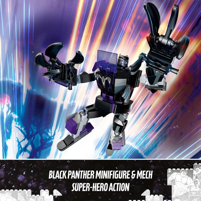 LEGO Marvel Black Panther Mech Armor 76204 (124 pieces, Multicolor, 15 centimeters)