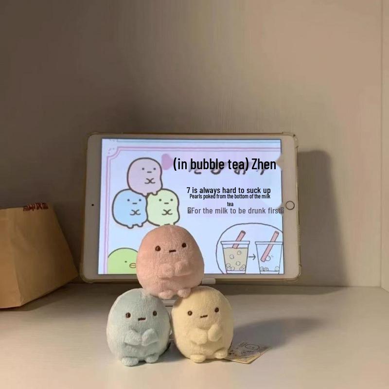 Sumikko Gurashi Four-Color Dango Handball: Blue, Yellow, Brown - Cute Doll Gift for Friends