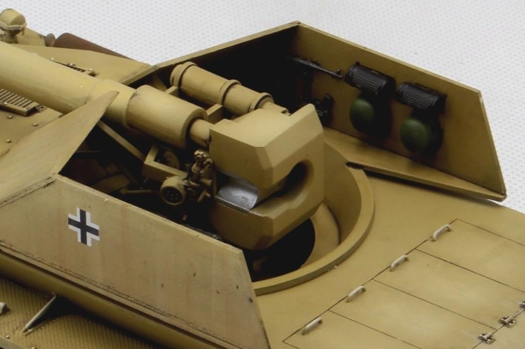 I Love Kit German Army Rheinmetall Borsig 15cm Pak Plastic Model Kit ILK63523 1/35 L/29.5 Waffenträger