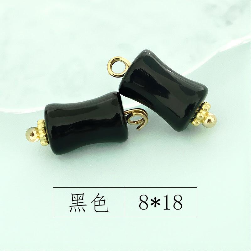 New Chinese Imitation Jade Glass Bracelet Pendant Jewelry Clothing Jewelry Hanfu Song Jin Diy Handmade Accessories Pendant