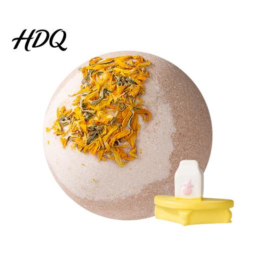 Bath Ball with Surprise Toy Salt Inside Fruity Floral Plants Extract Handmade Natural Sea Bubble Women Men SPA Gift Scented