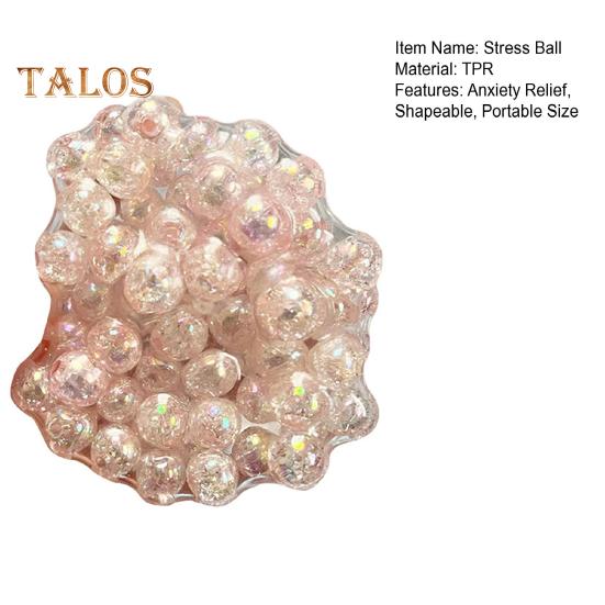 Kulka antystresowa wypełniona koralikami Zabawka łagodząca lęk Kulka do ściskania Zabawka sensoryczna Dzieci Nastolatki Dorośli Przenośna Miękka Kulka TPR Ściskanie Zabawka Fidget