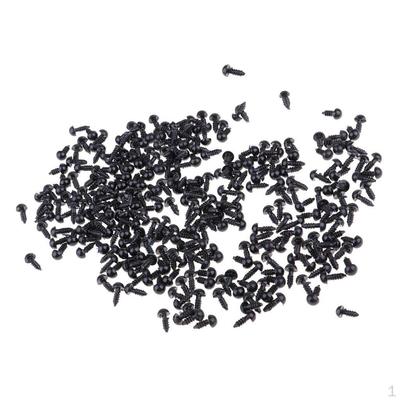 300 Pieces 6mm Plastic Safety Eyes For Teddy Bear Doll Animal Puppet Toys Crafts DIY Making