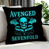 metal Avenged Sevenfold Cushion Cover Cushion Cover Set Pcs x x x Pillowcase Decorative Sofa Home Decor