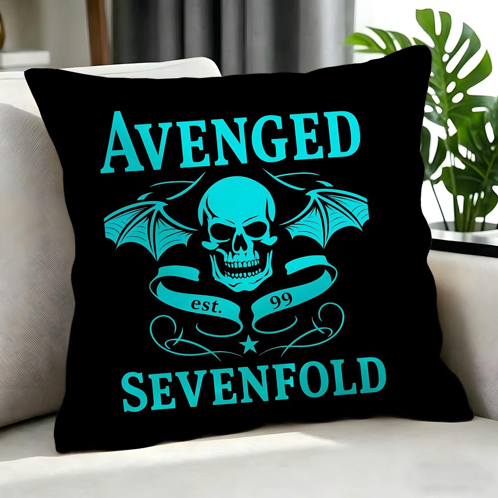 metal Avenged Sevenfold Cushion Cover Cushion Cover Set Pcs x x x Pillowcase Decorative Sofa Home Decor