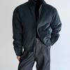 2024 Autumn/Winter Men's Korean Style Corduroy Jacket: Trendy Lapel Casual Outerwear