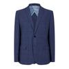Mens Plaid Houndstooth Suit Jacket