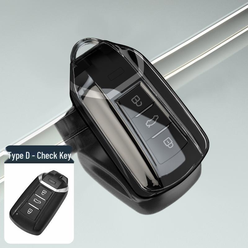 

Dark Night Transparent GS Full Coverage Key Case for Dongfeng Fengshen AX7 & Yixuan Max
