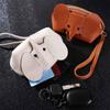 Key Ring Lipstick Bag PU Leather Women Coin Purse Small Purse Wallets Korean Money Bag Card Holder