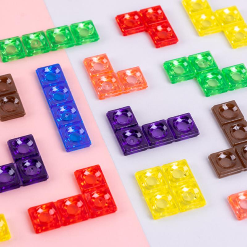 3D Logic Carton Cogniție Creativitate DIY Puzzle Lemn ABS Joc de gândire logică Copii de la 7 ani 8 până la 99 de ani Brain Pazzle