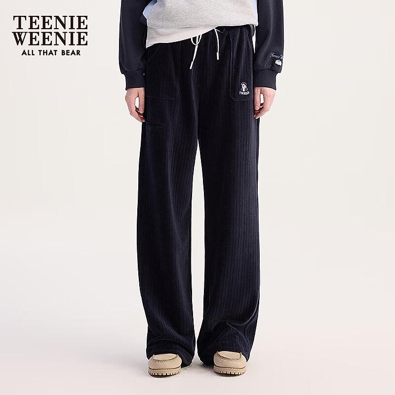 

Женские ретро спортивные брюки Teenie Weenie из шенилла прямого кроя S