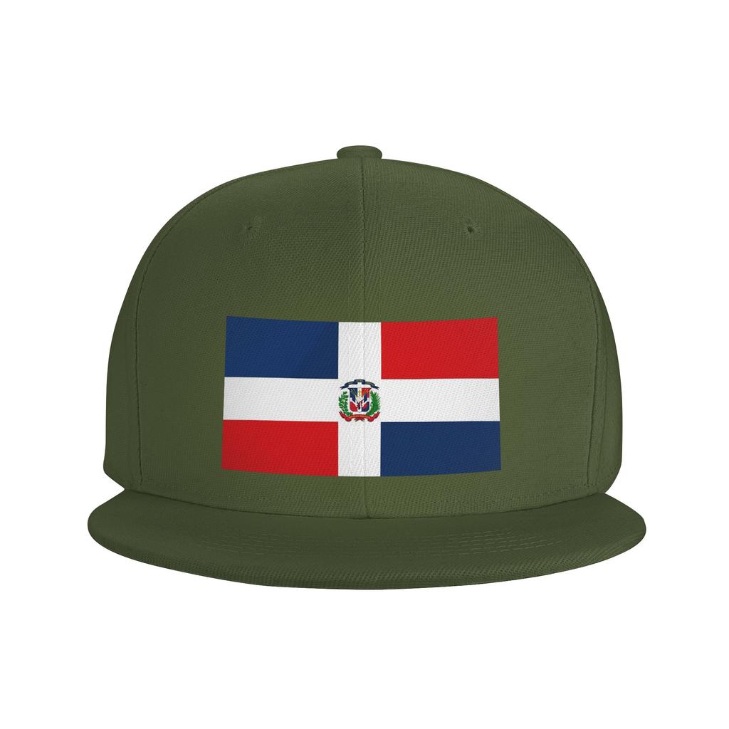 Dominican Republic Flag Baseball Caps Snapback Fashion Baseball Hats Breathable Casual Casquette Outdoor for Unisexs And Womens