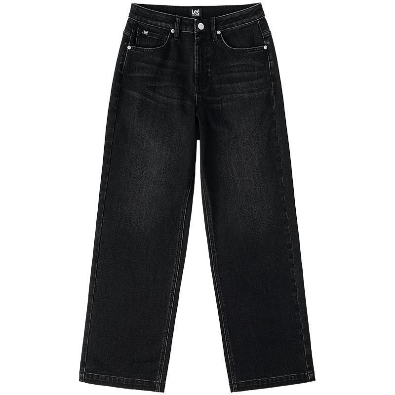 

Lee 428 Women s Brushed Black Straight Leg Jeans 25