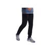 Li Ning Fitness Series Logo Print Bündchen Lange Lässige Gestrickte Sporthose Herrenhose Schwarz AKLTC17-1