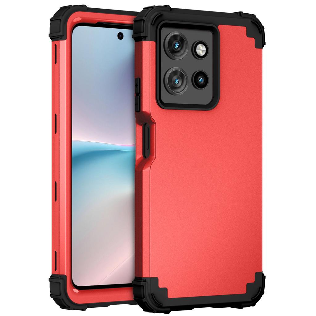 L-Style For Motorola Moto G 5G (2025) Case Shockproof PC+TPU Phone Back Cover