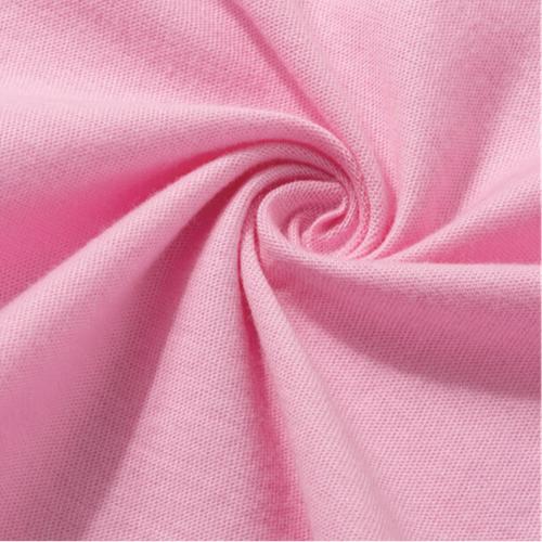 Nike Men's Pink Comfortable and Breathable Cotton Crew Neck Short-Sleeve T-Shirt