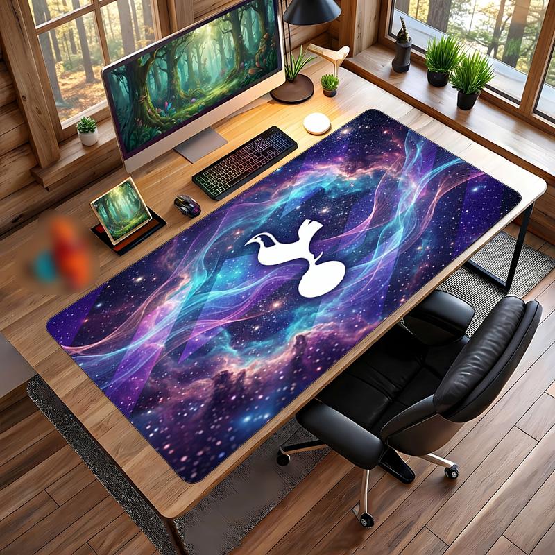 Tappetino per Mouse Grande Stampato Tottenham Hotspur, Tappetino Morbido in Gomma Antiscivolo per Scrivania da Gioco per Ufficio Laptop Computer Decorazione