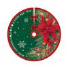 Cartoon Print Christmas Tree Skirt Festive Decorations