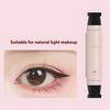 2.1ML Dobbeltsidig Presisjons Eyeliner Stempel Langvarig Vanntett Smudge-sikker Flytende Eyeliner Penn Enkel Cats Eye Mal Sminkeverktøy