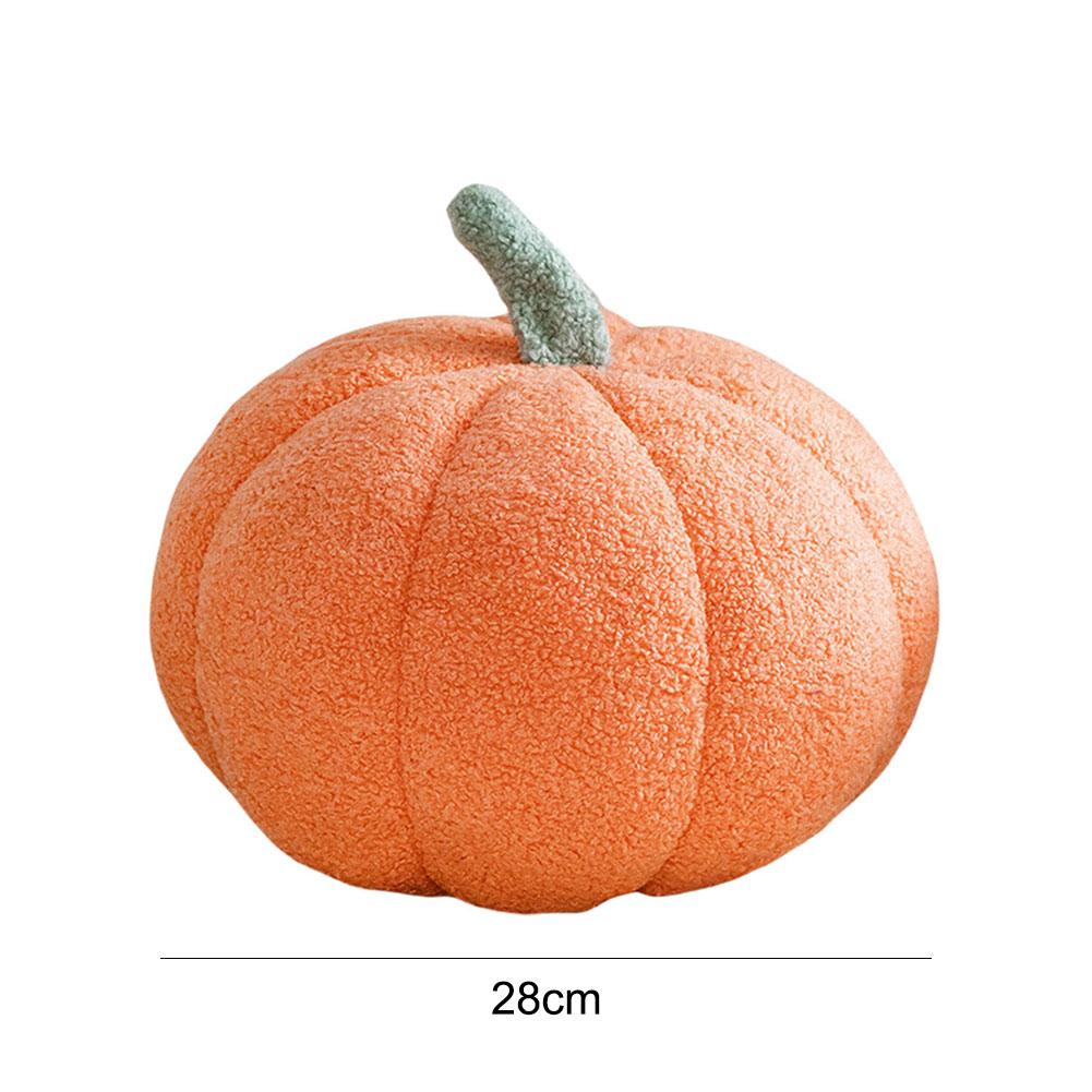 Halloween Pumpkin Pillow 3D Pumpkin Shaped Pillows Soft and Breathable Halloween Pumpkin Cushion Halloween Home Decor