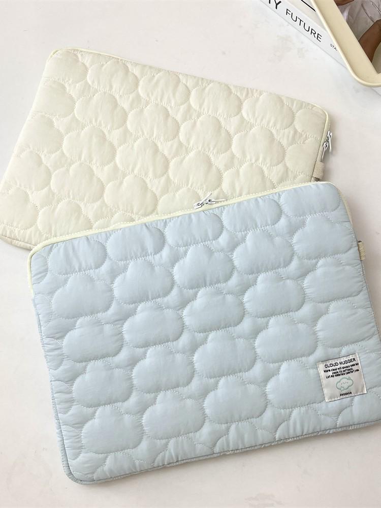 Korean Cloud Embroidery iPad & Laptop Bag (11/13/15 Inch)