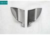 Black Titanium Stainless Steel Speaker Cover for Dongfeng Yipai M8 - Front Panel & Middle Triangle Interior Modification