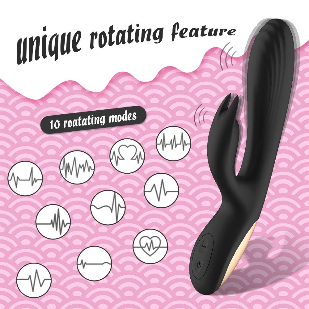 Women's Clitoral Stimulating Pleasure Stick with Heating & 10 Vibration Modes