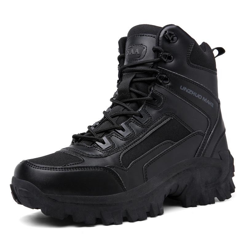 2026 Men's High-Top Tactical Combat Boots for Outdoor, Hiking, Mountaineering, and Desert Adventures