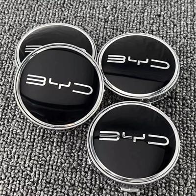 4 buc 55/58/68mm Capac Central Butuc Roată Mașină Insignă Emblema Decal Autocolant Roată Pentru BYD Atto 3 Yuan Plus Song Plus Seal Dolphin Seali
