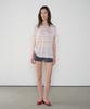 Jeonggamseutyudio Rayon Blend Stripe Tee_3 Color