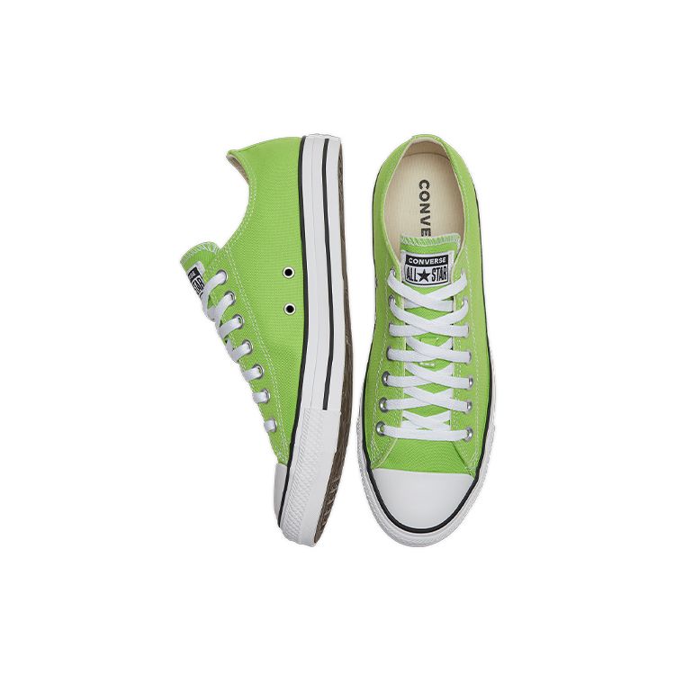 Converse Chuck Taylor All Star Fresh And Comfortable Low Top Canvas Shoes Unisex Sneakers Green 168581C