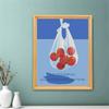 Diamond Painting DIY Kit Tomato Bag Design 5D Full Drill Rhinestone Art Canvas Relaxing Craft Wall Decor For Home Kitchen Art Piece