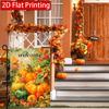 2D Flat - 2D Flat Thanksgiving Autumn Pumpkin Garden Flag X 2 (2) Outdoor Garden Flag Double-Sided Home Decoration Courtyard Decoration Outdoor Decor