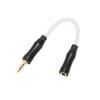 3.5mm To 2.5mm Sound Cable Female To Male Single Crystal Copper Core 8 Strands Lossless Sound Headphone Adapter Cable