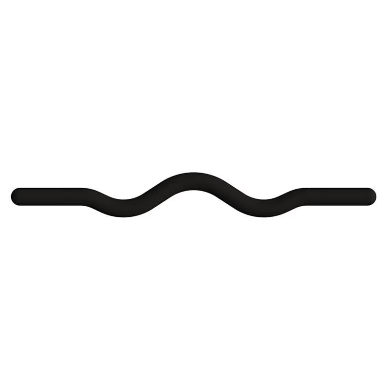 Jingbang Silicone-Coated Curved Barbell Bar