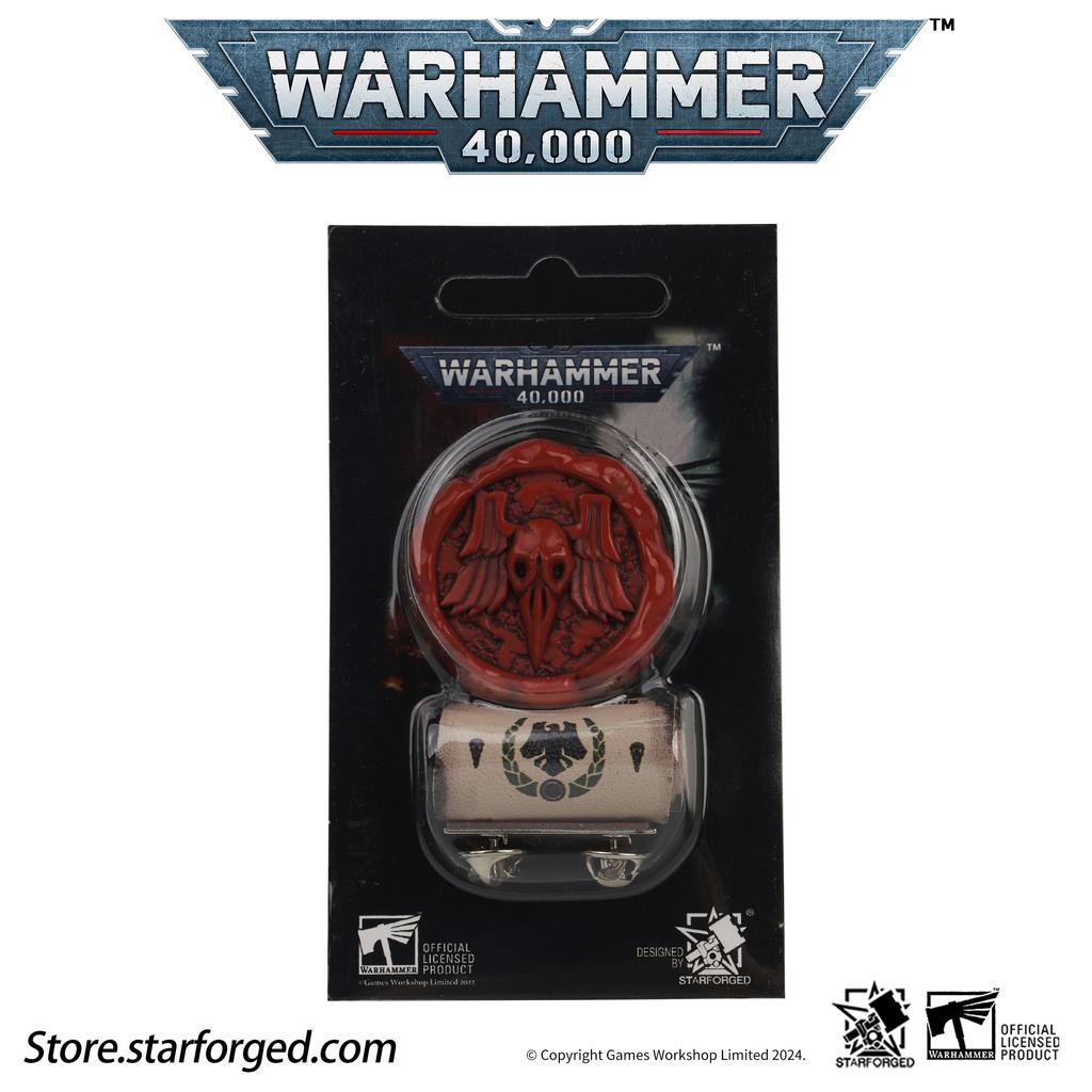 Starforged Star Casting Warhammer 40K Periferní pěst Impéria Vesmír Vlk Šedý Rytíř Pure Mark