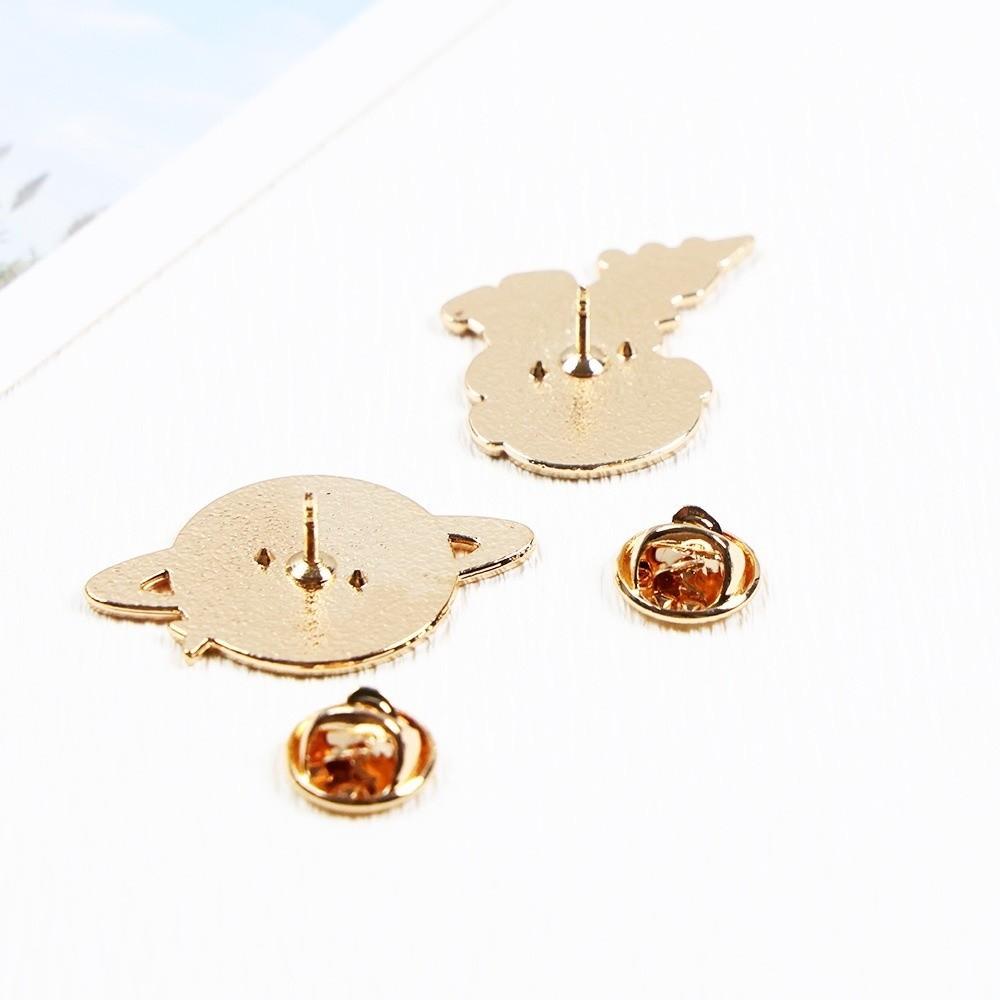 Zinc Zinc Zinc Alloy Metal Steed Brooch Cartoon Animal Brooch Cute Zodiac Horse Brooch  Backpack Decoration