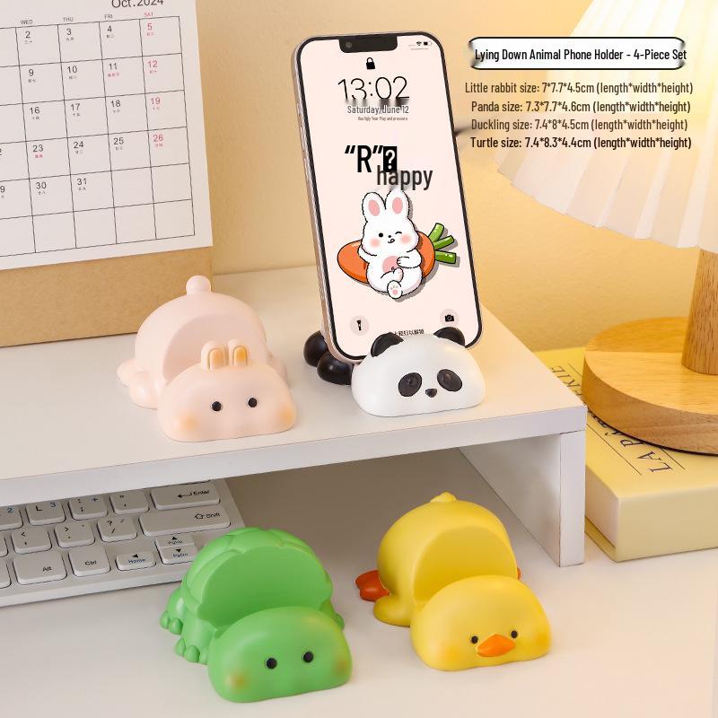 Suporte de Telefone Fofo e Criativo: Decoração de Mesa de Escritório e Presente de Aniversário para Meninas