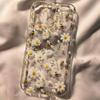 Funda de teléfono transparente con estampado de margarita y abeja adecuada para iPhone17 16 15 14 13 12 11Pro/Max/Plus, cubierta trasera anticaída y a prueba de golpes